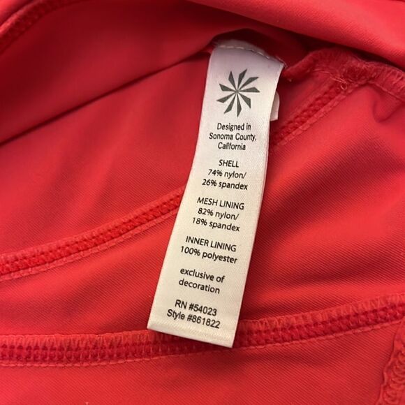 Athleta Energy Workout cycling tank top size S - Picture 7 of 9